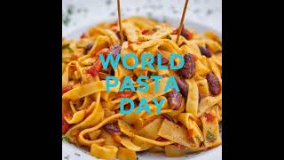 Happy World Pasta Day [upl. by Ricky]