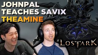 Johnpal Teaches Savix Theamine  WoW Player vs Lost Ark [upl. by Hallimaj]