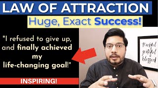 MANIFESTATION 246 🔥 From Difficult Situation to HUGE EXACT Success  Law of Attraction Experience [upl. by Selwyn668]