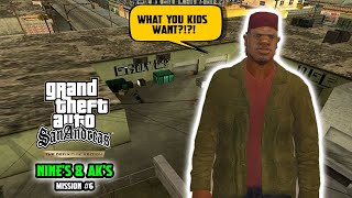 quotNines and AKsquot Mission 6 • GTA San Andreas Definitive Edition Gameplay [upl. by Eadmund]