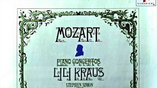 Mozart  Piano Concertos No2021222324252627  Presentation Centurys record  Lili Kraus [upl. by Iveel]