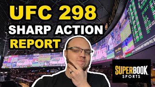 The UFC 298 Sharp Action Report [upl. by Esilec518]