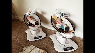 4moms Mamaroo Review with Twins Mono Mono Twins [upl. by Silrak]