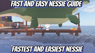 ULTIMATE NESSIE GUIDE TO EASILY GET NESSIE IN FISCH ROBLOX [upl. by Adair]