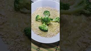 Risotto in crema di legumi vari con broccoli in burro e salvia [upl. by Lilybel]