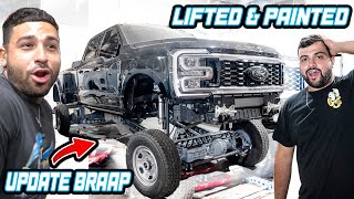 2023 F350 12 Inch Lift amp Paint Match [upl. by Blockus352]