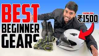 Best Bike Riding Gear for Beginner Under ₹15K NO need to spend 50000 Feat Royal Enfield [upl. by Aniger]