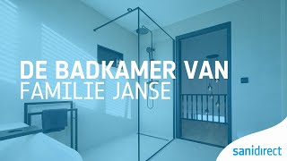 De neutrale badkamer met zwarte boventoon van Demi amp Jurgen [upl. by Annais]