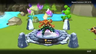 Summoners War 2024  Summon 130 Mytstical Scroll rpg battle game summonerswar summon [upl. by Dijam932]