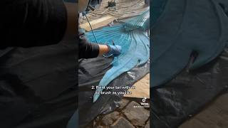 DIY Silikon Meerjungfrauenflosse  letzter Part  Meerjungfrau Mermaid tail mermaid diy tutorial [upl. by Rolandson505]