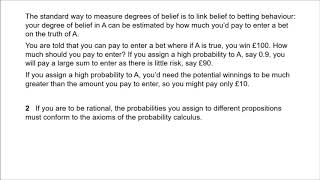 Philosophy of Science 15  Bayesian Epistemology 1 [upl. by Arbua]