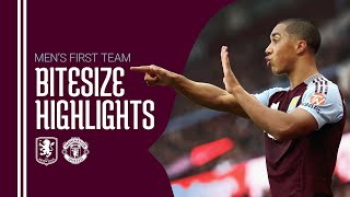 MATCH HIGHLIGHTS  Aston Villa 00 Manchester United [upl. by Luttrell]