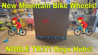 Noble TR37 Mountain Bike Wheels UnBoxing and Initial Review Onyx Vesper Hubs Enduro Mullet Setup [upl. by Clie]