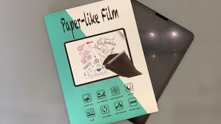 Zoegaa PaperLike Screen Protector A PaperLike Alternative [upl. by Bertle426]