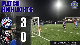 Worcester City 3 Highworth Town 0 [upl. by Eiddet]