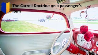 Ep 130 The Carroll Doctrine on a passengers item [upl. by Amr]