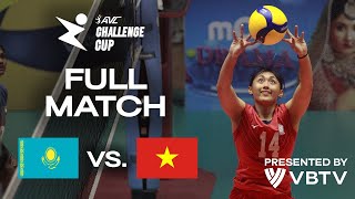 🇰🇿 KAZ vs 🇻🇳 VIE  AVC Challenge Cup 2024  Pool Play  presented by VBTV [upl. by Bary372]