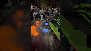 Popcorn maker flames lamborghini [upl. by Ofilia]