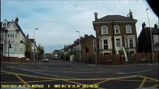 Wanstead Test Route SL PASS 18 7 17 08 10 [upl. by Alarise112]