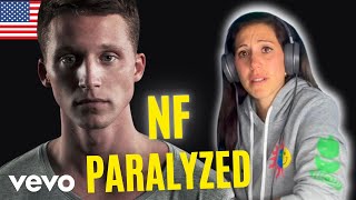 THIS HAD ME UGLY CRYING NF  Paralyzed REACTION nf paralyzed reaction rap react firsttime [upl. by Eelyrag]