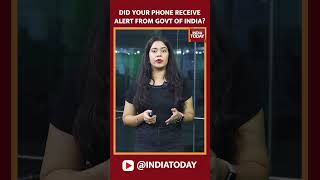 Indian Govt Sends Severe Emergency Alert To Mobile Users Here Is What You Need To Know shorts [upl. by Nidla]