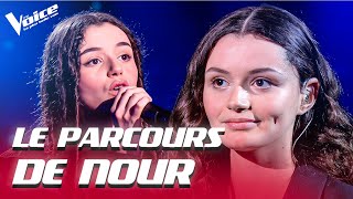 Le Parcours de Nour  The Voice 2022 [upl. by Portingale]