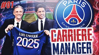 FC 24  Carrière Manager PSG 1  Un NOUVEAU CYCLE [upl. by Huei]