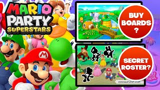 Mario Party Superstars  Secret Board In Shop Characters For Purchase New Modes And More [upl. by Leonhard]