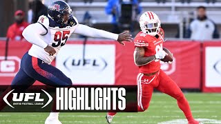 Houston Roughnecks vs DC Defenders Extended Highlights  UFL [upl. by Heise]