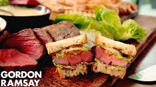 The Ultimate Steak Sandwich  Gordon Ramsay [upl. by Edrahc]