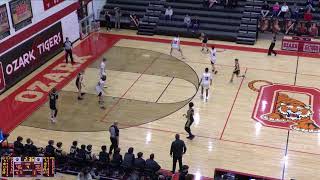 Ozark High School vs Neosho 9th Mens Freshman Basketball [upl. by Lesya]