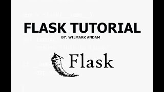 Flask Tutorial  How to install with basic code example [upl. by Gweneth]