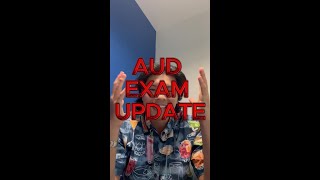 AUD EXAM UPDATE Scores will be released 1031 [upl. by Acissej]