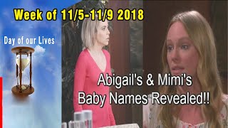 DOOL Spoilers next Week of November 59 2018 part 1 [upl. by Thisbe970]