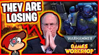 BlackRock CEO CRIES After Losing Billions Of Dollars Warhammer GOES FULL WOKE DEI Takes Another [upl. by Eirelav]