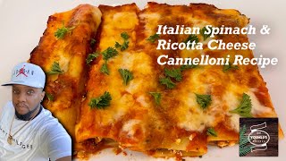 Spinach and Ricotta Cannelloni a Classic Italian Recipe [upl. by Barny]