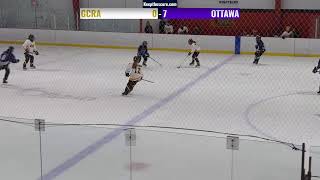 NEPEAN RINGETTE TOURNAMENT  U14B  Ottawa Ice Bohemier vs GCRA Dallaire  20241116 [upl. by Tnattirb]