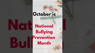 National STOP Bullying Day antibullying empathy kindness spreadloveandrespect advocate love [upl. by Jakoba776]