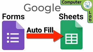 Use Google Forms to Auto Fill Google Sheets with Data [upl. by Gore]