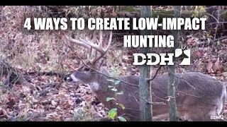 Whitetail Habitat 4 Ways to Create LowImpact Hunting  Steve Bartylla deerhuntingmag [upl. by Engud]