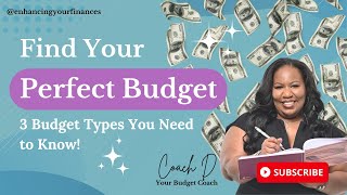 Talk Tuesday  11122024  3 Different Types of Budgets [upl. by Yelrac]