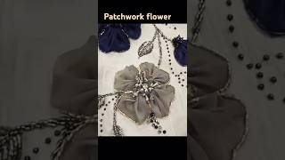 Patchwork flower l patchwork designs l full video my youtube channel Glamzonf [upl. by Pickering828]