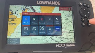 Lowrance hook reveal standby mode  power saving mode [upl. by Roxy545]