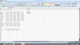 Excel B Video 7  Copying Formulas with Absolute Cell References [upl. by Adnorrehs113]