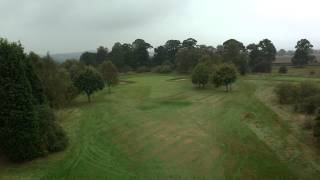 Brancepeth Castle Golf Course Flyover  Hole 5 [upl. by Anair]