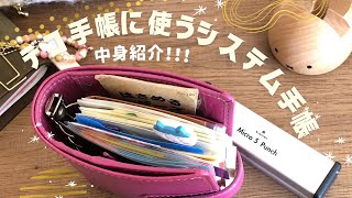 【システム手帳】デコする時に使うシステム手帳！中身パラパラ手帳のためのお道具箱【マルデン】 [upl. by Mundy723]