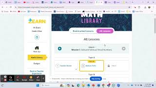 Zearn Tutorial  How to access previous Zearn lessons [upl. by Grantley]