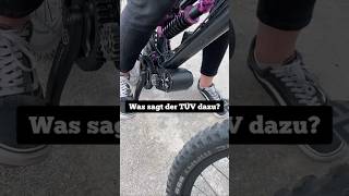 Fahrrad mit 1000W 🔥 Das macht doch SPASS fahrrad mountainbike emtb ebike spaß bike [upl. by Rowe]