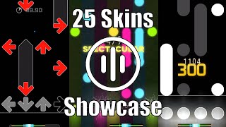 25 OsuMania Skins Compliation 4k and 7k [upl. by Pacien441]