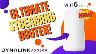 🔥 ULTIMATE STREAMING ROUTER  DYNALINK AX3600 WIFI 6 🔥 [upl. by Yrogreg]